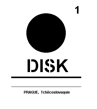 Coverpage of Disk, a poetist journal