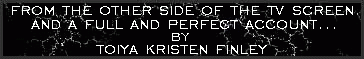 From the Other Side of the TV Screen and A Full and Perfect Account... by Toiya Kristen Finley