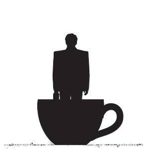 cup with man