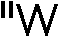 W